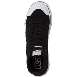 Kappa Boron MId Pf zapatos de mujer blanco y negro 243161 1110 2