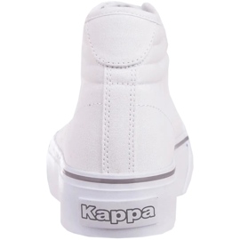 Kappa Boron MId Pf zapatos de mujer blanco-plata 243161 1015 5