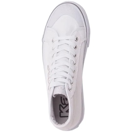 Kappa Boron MId Pf zapatos de mujer blanco-plata 243161 1015 2