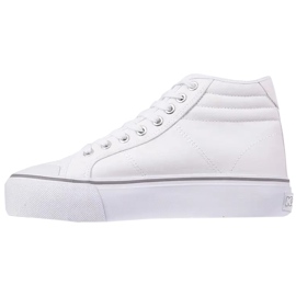 Kappa Boron MId Pf zapatos de mujer blanco-plata 243161 1015 3
