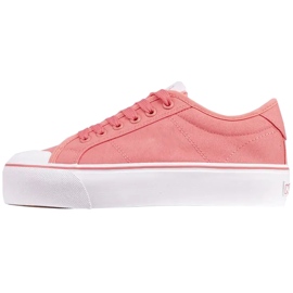 Zapatillas de mujer Kappa Boron Low Pf rosa y blanco 243162 2210 rosado 2