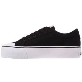Zapatillas de mujer Kappa Boron Low Pf negro y blanco 243162 1110 3