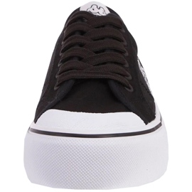Zapatillas de mujer Kappa Boron Low Pf negro y blanco 243162 1110 4