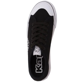 Zapatillas de mujer Kappa Boron Low Pf negro y blanco 243162 1110 2