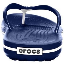 Chanclas Crocs Crocband Flip para mujer, azul marino 11033 410 4