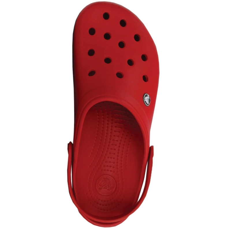 Zuecos Crocs Crocband Clog rojo-gris 11016 6EN 2