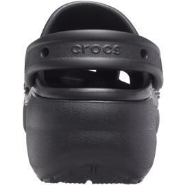 Zuecos de mujer Crocs Classic Platform negro 206750 001 3