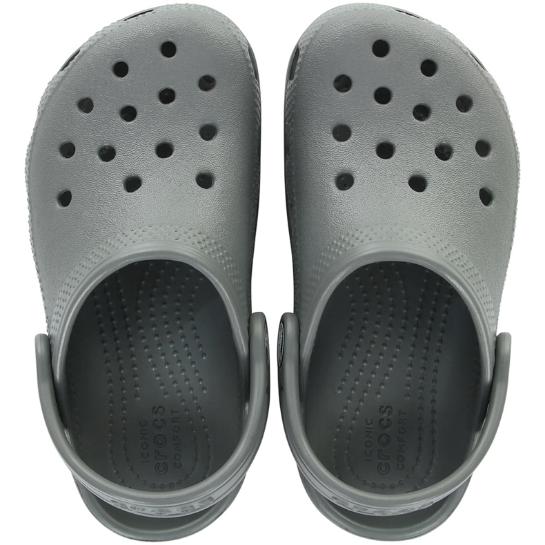 Zuecos clásicos para niños Crocs Kids gris 206990 0DA 2