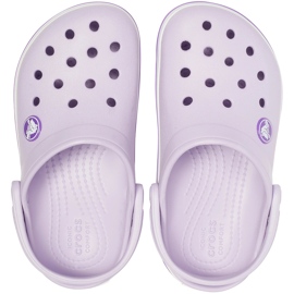 Crocs Kids Crocband Zuecos para niños pequeños lavanda 207005 5P8 2