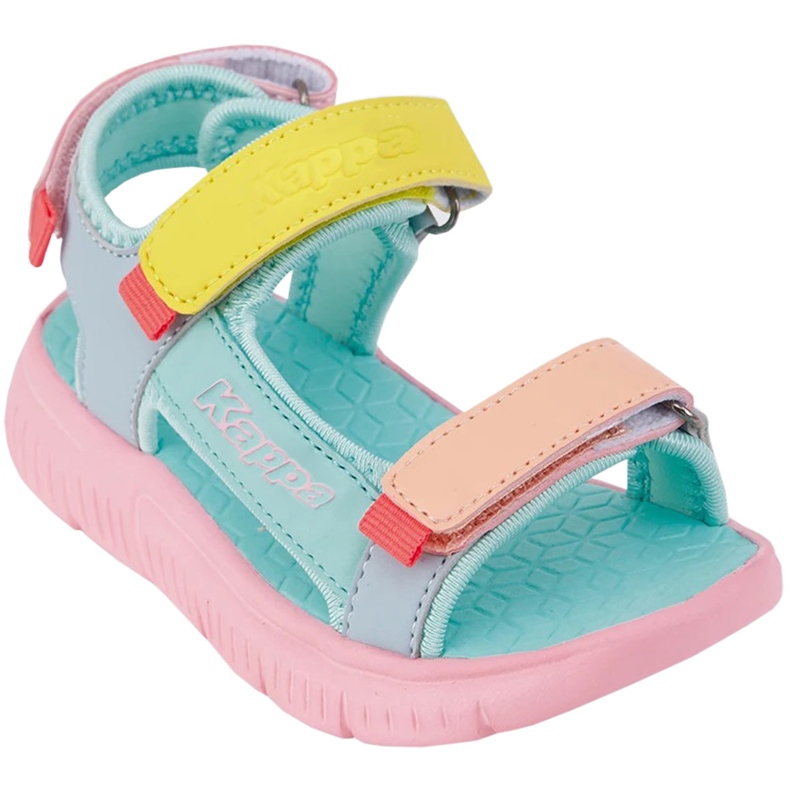Sandalias infantil Kappa Kana Mf rosa y menta 260886MFK 2117 multicolor 1