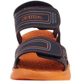 Sandalias para niños Kappa Kaleo K azul marino y naranja 260887K 6744 4