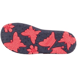 Sandalias infantil Kappa Kimara K azul marino y rosa 260863K 6722 rosado 5
