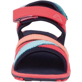 Sandalias infantil Kappa Kimara K azul marino y rosa 260863K 6722 rosado 3