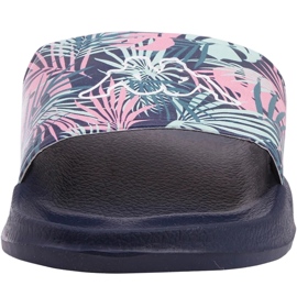 Chanclas de mujer Kappa Fantastic Pa azul marino y menta 243123PA 6737 4