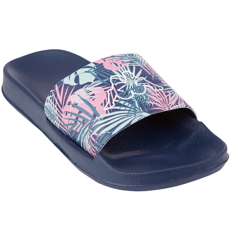 Chanclas de mujer Kappa Fantastic Pa azul marino y menta 243123PA 6737 1