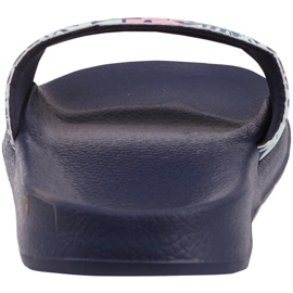 Chanclas de mujer Kappa Fantastic Pa azul marino y menta 243123PA 6737 5