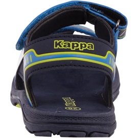 Sandalias infantiles Kappa Paxos azul marino y azul 260864K 6733 4