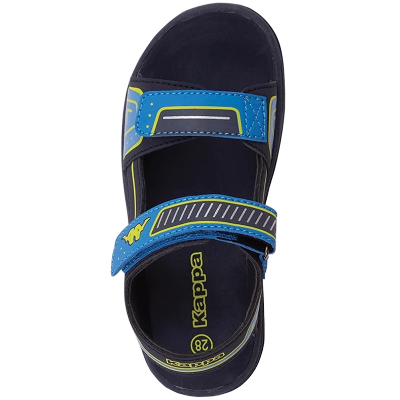 Sandalias infantiles Kappa Paxos azul marino y azul 260864K 6733 2
