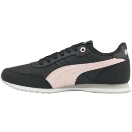 Zapatillas Puma St Runner Essential negro y rosa 383055 05 3