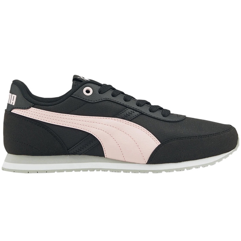 Zapatillas Puma St Runner Essential negro y rosa 383055 05 1