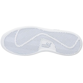 Zapatillas de niños Puma Smash v2 Glitz Glam plata 367377 26 4