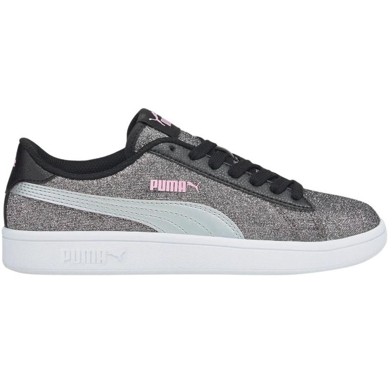 Zapatillas de niños Puma Smash v2 Glitz Glam plata 367377 26 1