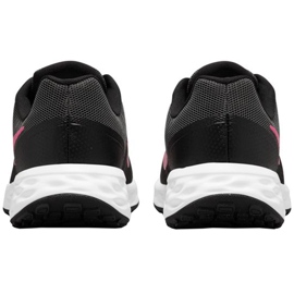 Nike Revolution 6 Next Zapatillas de mujer negras y rosas DC3729 002 negro 4