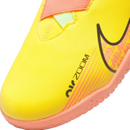 Zapatillas de fútbol Nike Zoom Mercurial Vapor 15 Academy Ic Junior DJ5619 780 amarillo 6