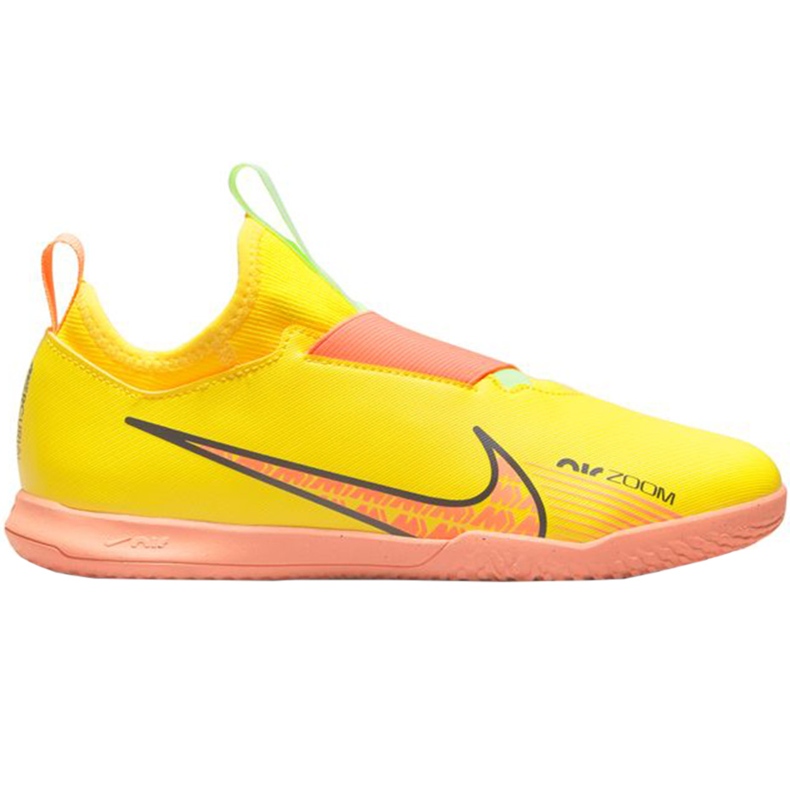 Zapatillas de fútbol Nike Zoom Mercurial Vapor 15 Academy Ic Junior DJ5619 780 amarillo 1