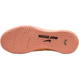 Zapatillas de fútbol Nike Zoom Mercurial Vapor 15 Academy Ic Junior DJ5619 780 amarillo 4