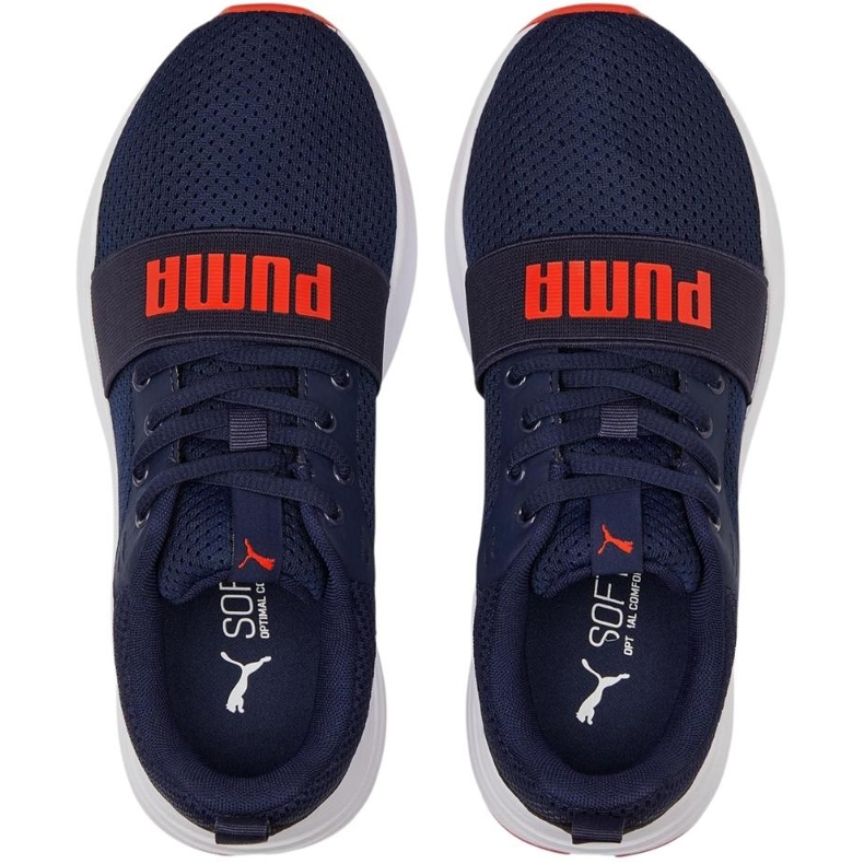 Zapatillas de niño Puma Wired Run Jr. azul marino 374214 21 2