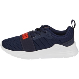 Zapatillas Puma Wired Run Ps para niños, azul marino 374216 21 3