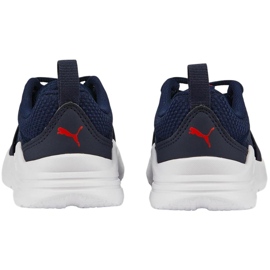Zapatillas Puma Wired Run Ps para niños, azul marino 374216 21 4
