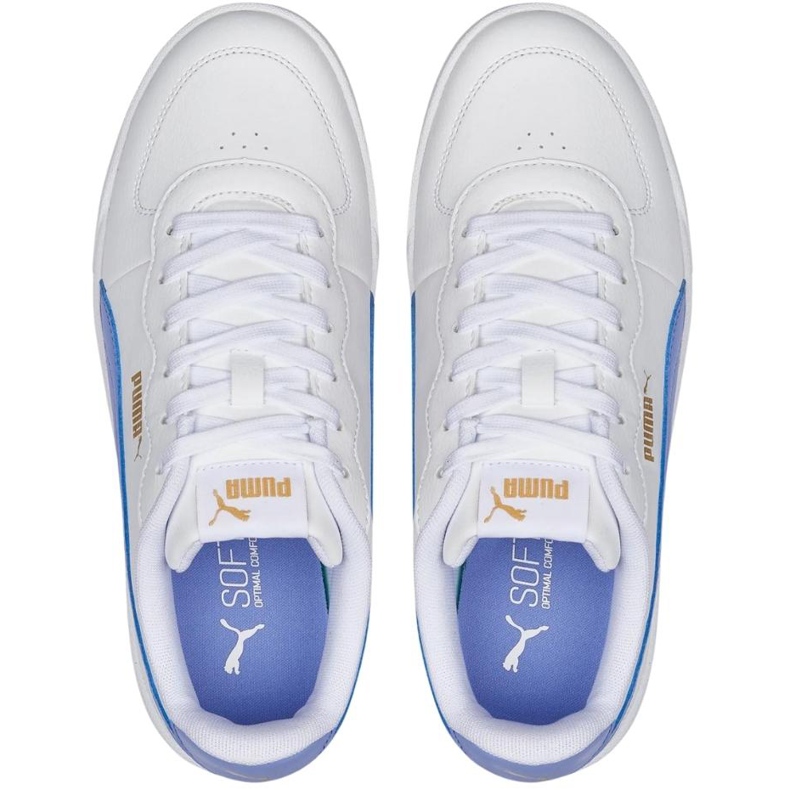 Zapatillas de mujer Puma Skye Clean blanco-azul 380147 13 2