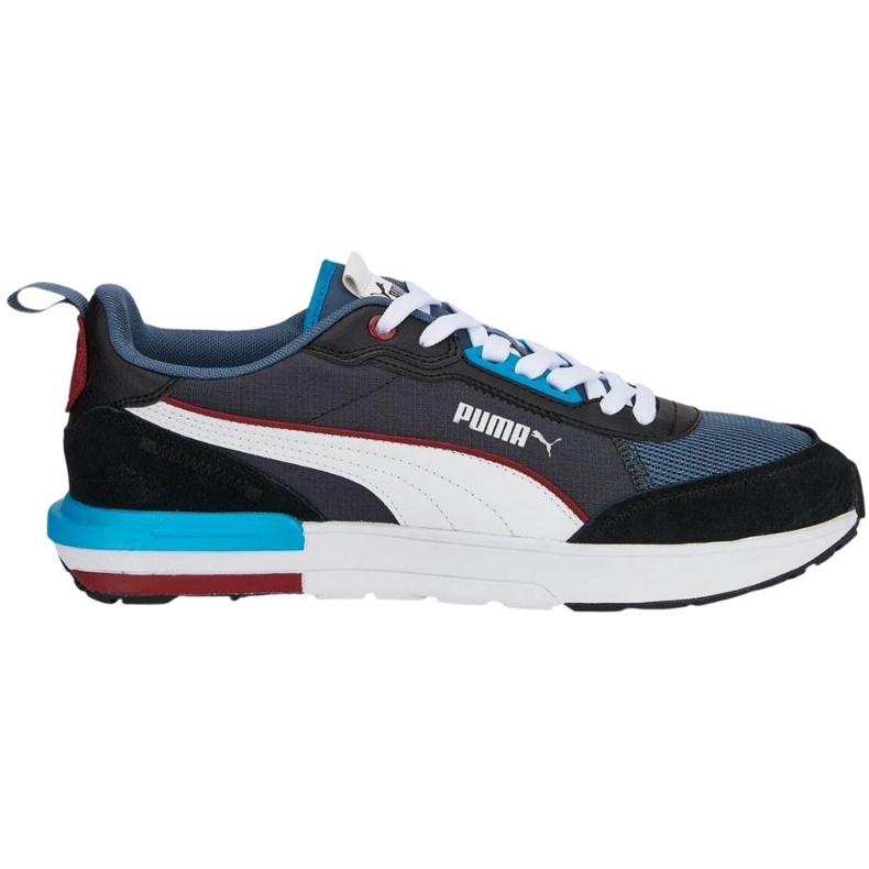 Puma R22 Zapatos de noche negro-azul marino 383462 10 1