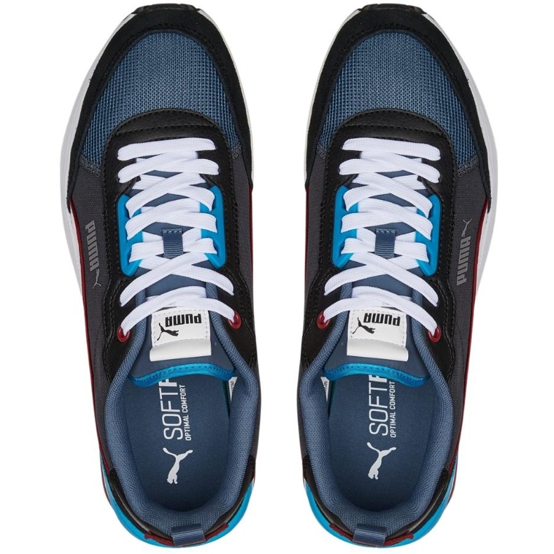 Puma R22 Zapatos de noche negro-azul marino 383462 10 2