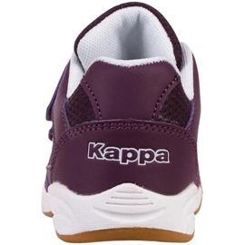 Zapatillas Kappa Kickoff K para niños violeta y blanco 260509K 2610 4