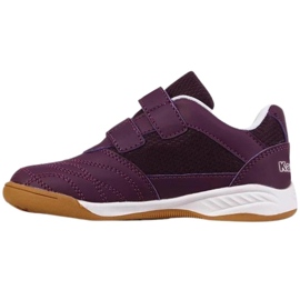 Zapatillas Kappa Kickoff K para niños violeta y blanco 260509K 2610 3