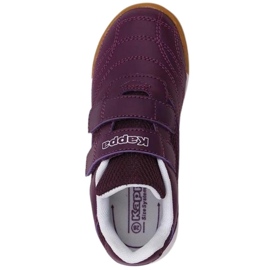 Zapatillas Kappa Kickoff K para niños violeta y blanco 260509K 2610 2