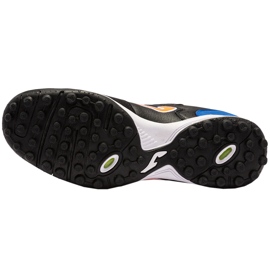 Zapatillas de fútbol Joma Top Flex 2201 Turf negro y azul TOPW2201TF 4