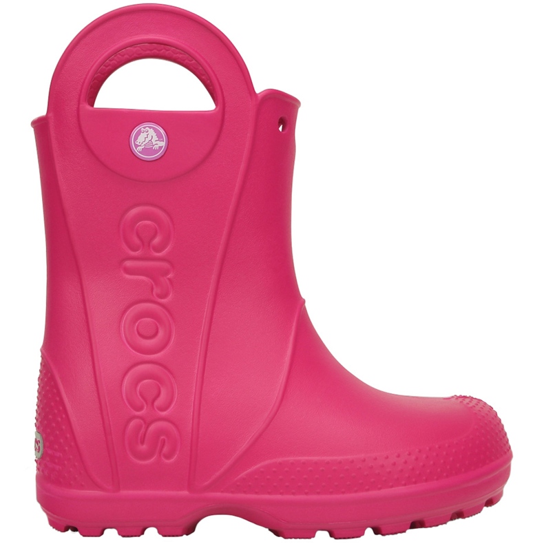 Botas de agua para niños Crocs rosa 12803 6X0 rosado 1