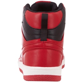 Kappa Lineup zapatos rojo y negro 243078 2011 5