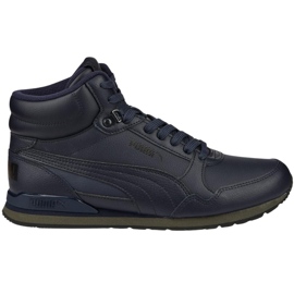 Puma St Runner v3 Mid Zapatillas de hombre, azul marino 387638 04 1