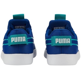 Zapatillas Puma Courtflex v2 Slip On Ps infantil azul 374858 11 4