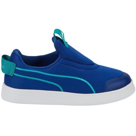 Zapatillas Puma Courtflex v2 Slip On Ps infantil azul 374858 11 1