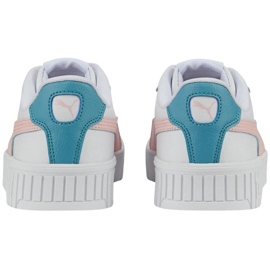 Zapatillas de niño Puma Carina 2.0 Jr blanco-rosa 386185 05 4