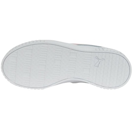 Zapatillas de niño Puma Carina 2.0 Jr blanco-rosa 386185 05 5