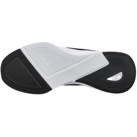 Zapatillas de niño Puma Flyer Runner Jr. blanco y negro 192928 33 5