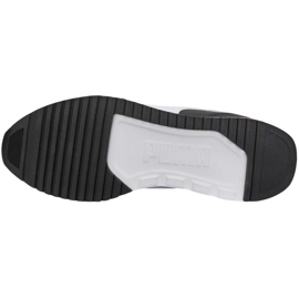 Zapatillas de hombre Puma R78 negro y gris 373117 66 blanco 5