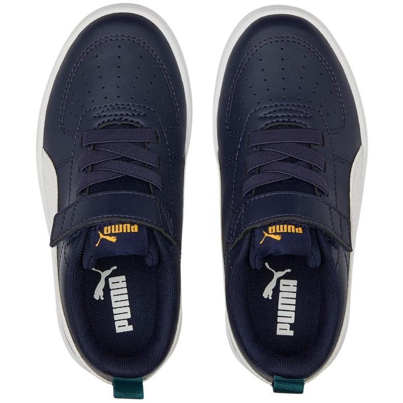 Zapatillas Puma Rickie Ac Ps azul marino y blanco 385836 07 2